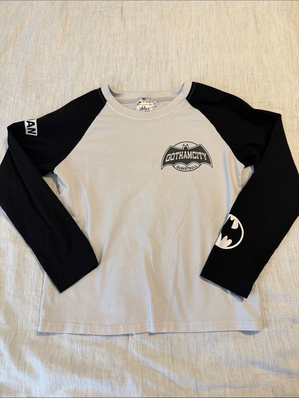 Lola + the boys Batman tee